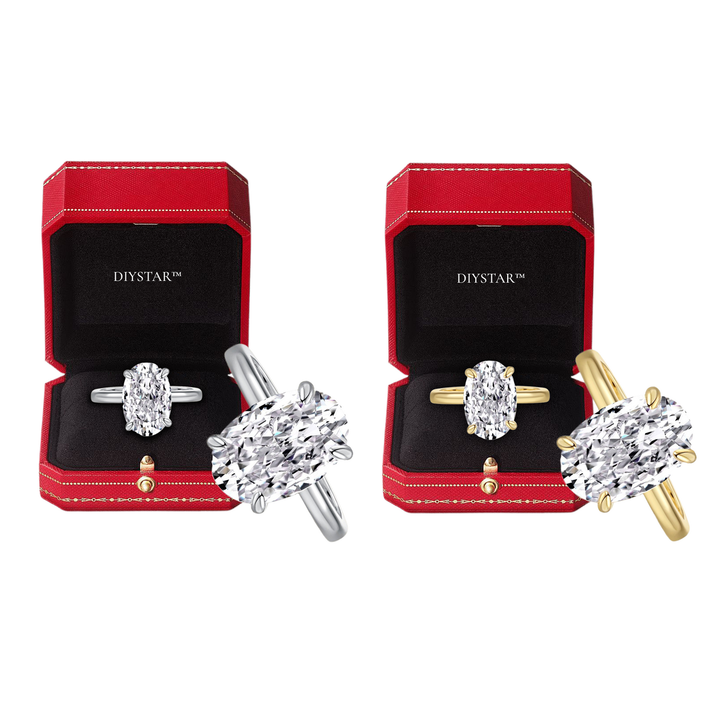 🎄 Christmas sale now🎄【 Official Brand Store 】Magnetology Moissanite Diamond Ring