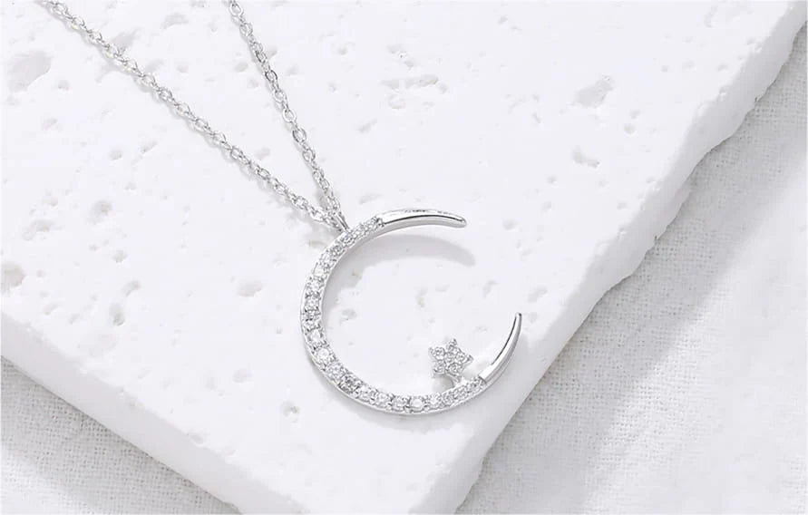 💎 Magnetotherapy Therapy Moon Star Necklace (Limited Offer 🔥 Clearance Sale - 80% Off)