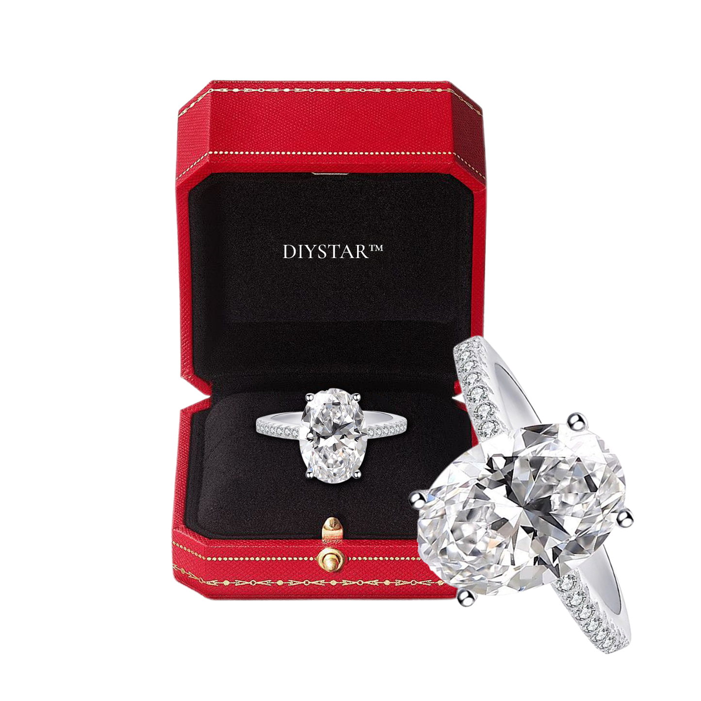🎄 Christmas sale now🎄【 Official Brand Store 】Magnetology Moissanite Diamond Ring