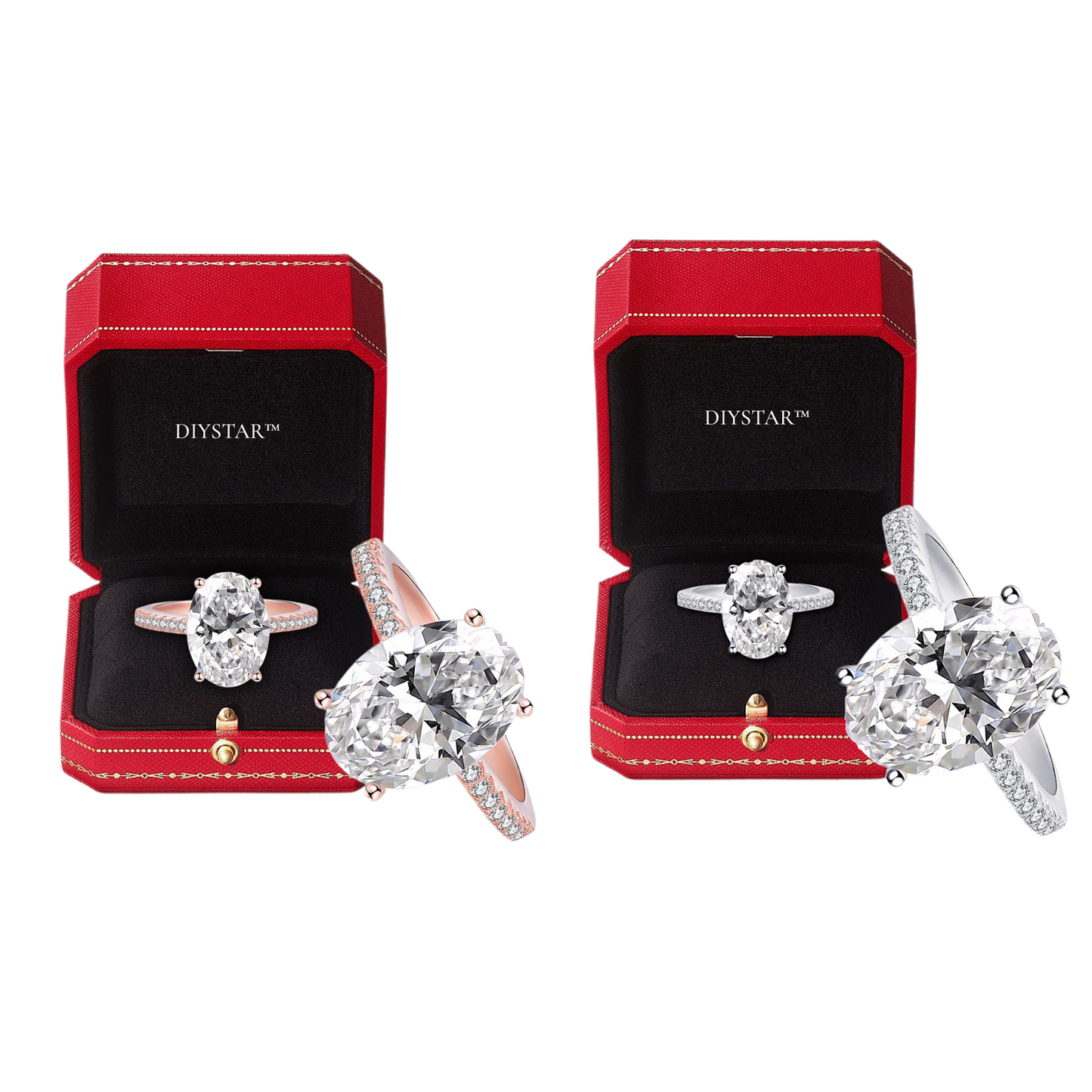 🎄 Christmas sale now🎄【 Official Brand Store 】Magnetology Moissanite Diamond Ring