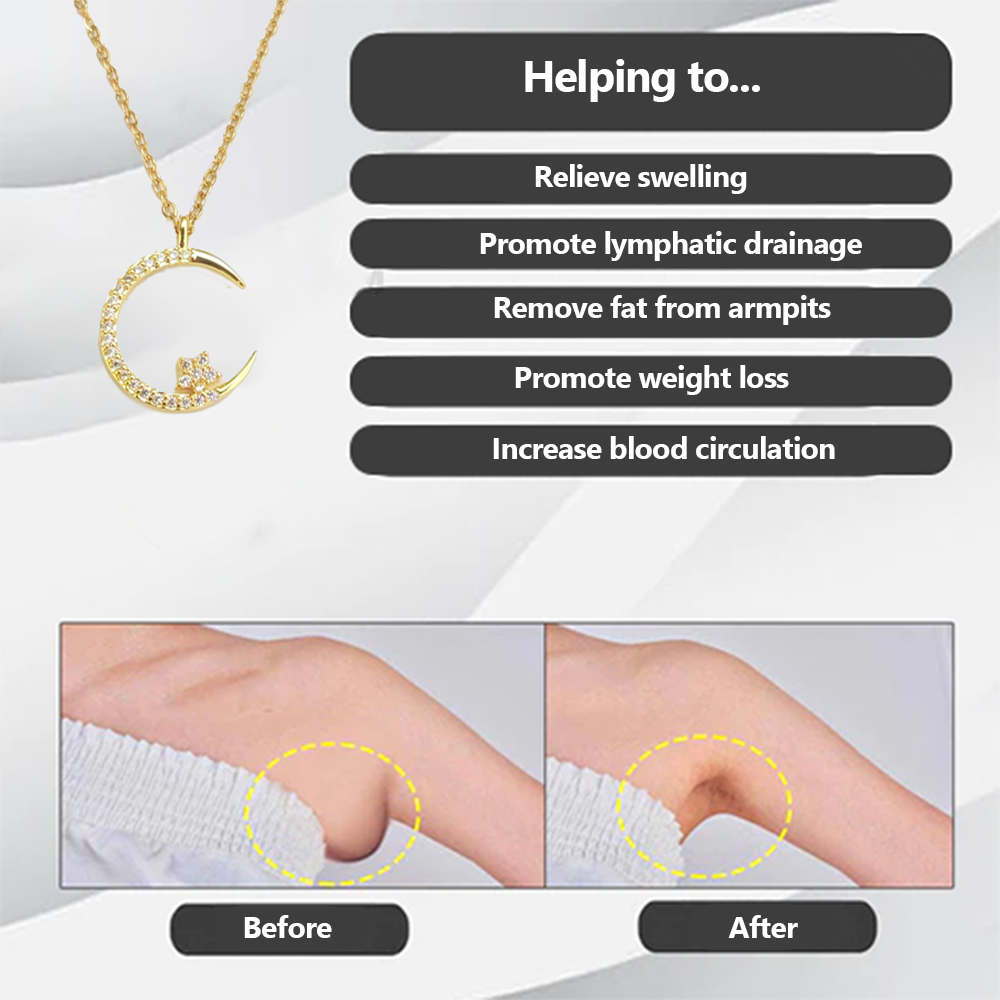 💎 Magnetotherapy Therapy Moon Star Necklace (Limited Offer 🔥 Clearance Sale - 80% Off)