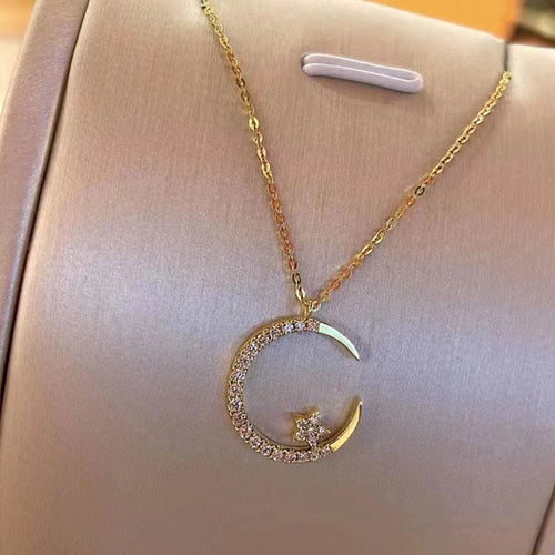 💎 Magnetotherapy Therapy Moon Star Necklace (Limited Offer 🔥 Clearance Sale - 80% Off)