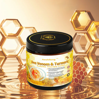 ✨Aeehfeng™ Bee Venom&Turmeric Arthritis Therapy Cream—Specializing in orthopedic conditions and joint pain